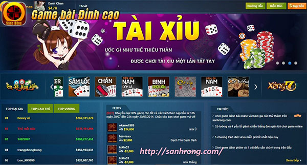 Những lý do game thủ mê đánh bài online tại Sảnh Rồng