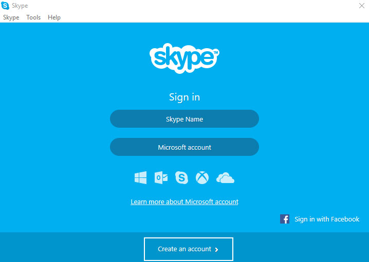 Cách tạo tài khoản Skype phiên bản mới