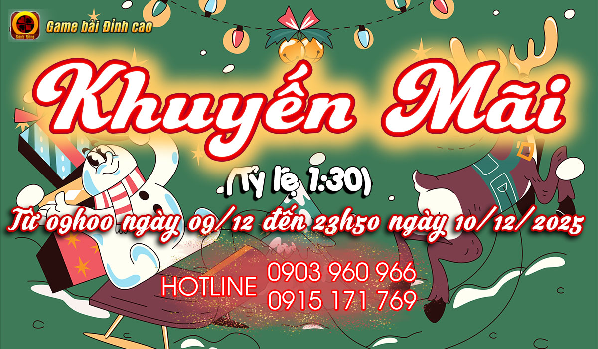 Đến hẹn lại lên! Khuyến Mãi xịn đã bật, chiến ngay cho nóng!! 