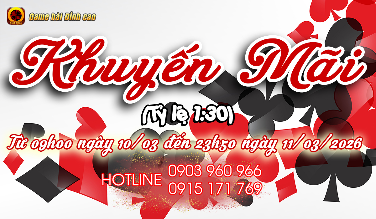 🎉 KHUYẾN MÃI ĐỊNH KỲ TẠI SẢNH RỒNG 🎉