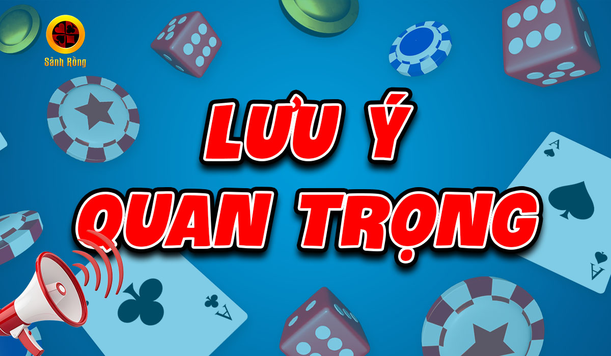 ⚠️ LƯU Ý QUAN TRỌNG GỬI QUÝ ANH/CHỊ GAME THỦ SẢNH RỒNG
