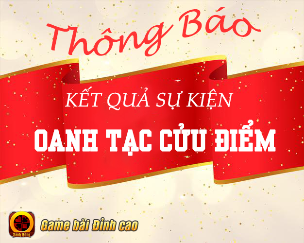 SẢNH RỒNG CÔNG BỐ KẾT QUẢ BIG EVENT OANH TẠC CỬU ĐIỂM MỪNG XUÂN TÂN SỬU 2021