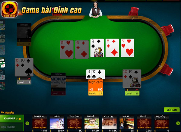 Vua Poker 16h nghẹt thở bởi những ván bài High Card-1